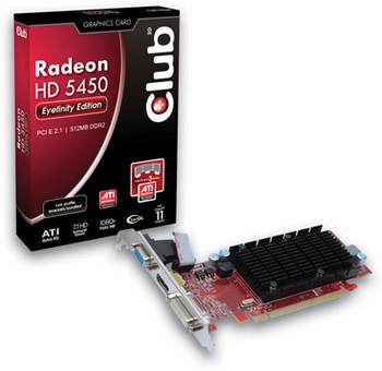 Radeon HD 5450 Eyefinity edition